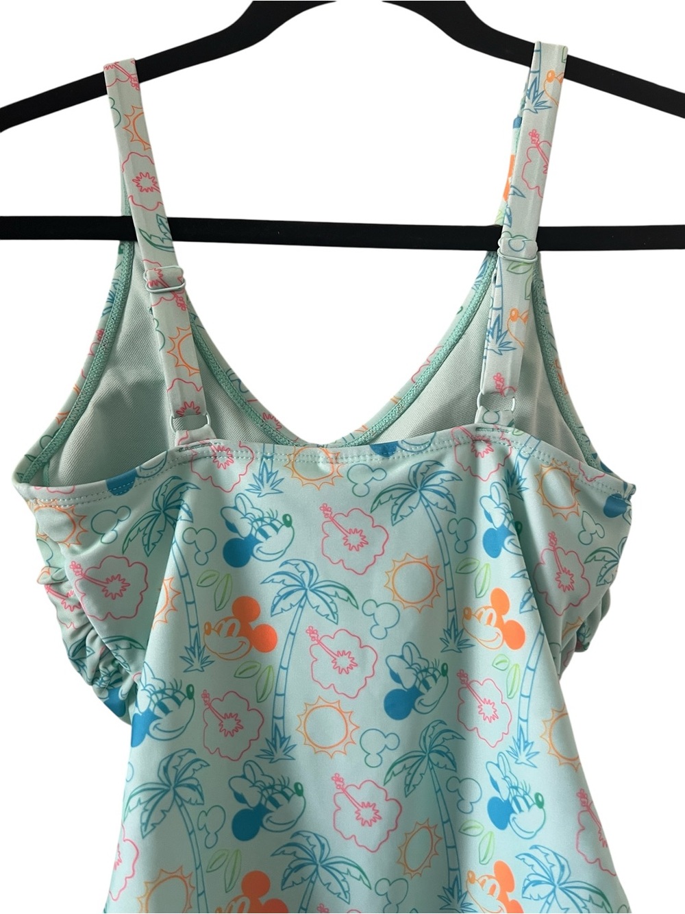 Disney Minnie & Mickey Mouse Tropical Print Womens Swimsuit Size XS - Picture 5 of 15